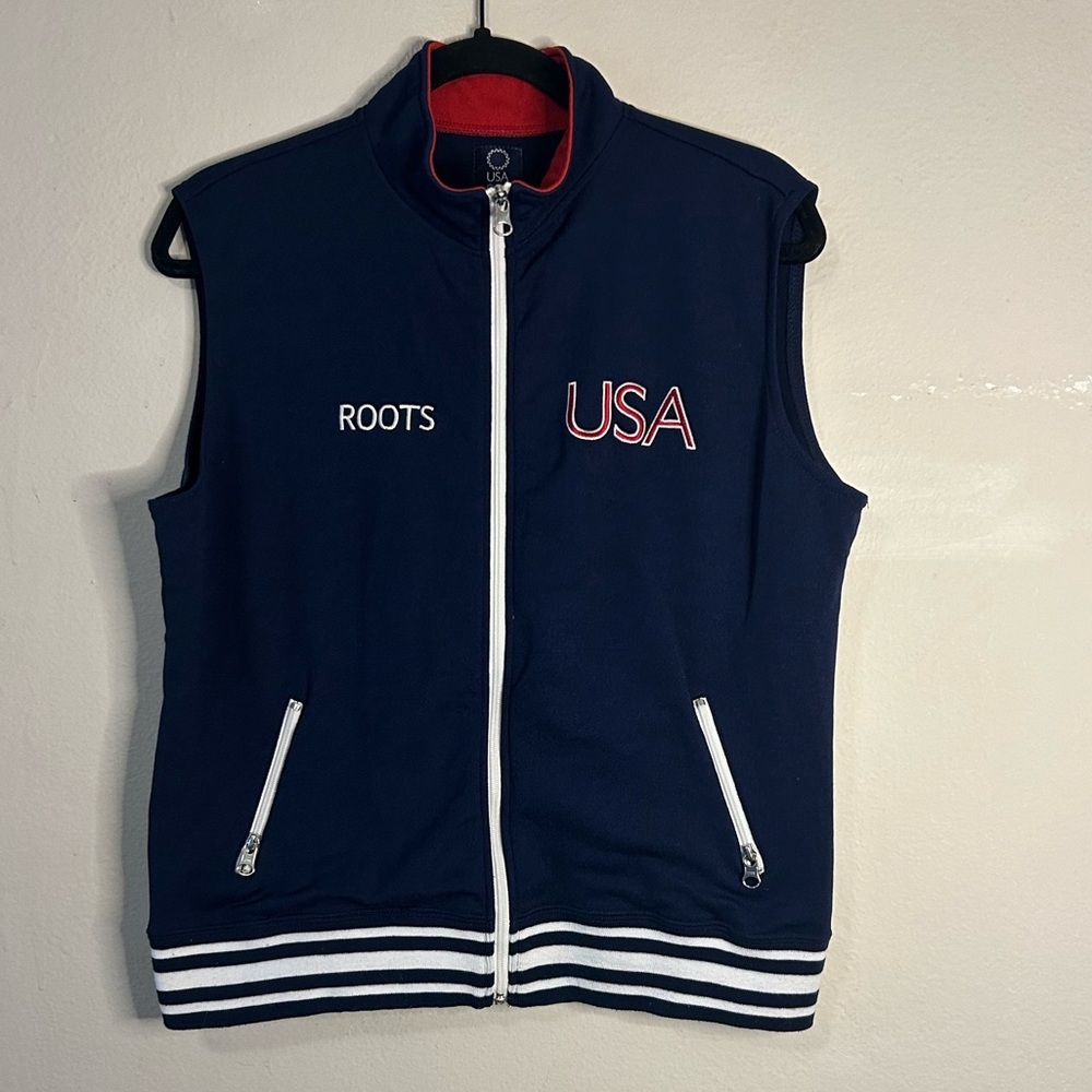 Roots Vintage 2004 Athens Olympics USA Vest